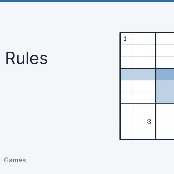 Sudoku Rules: How the Puzzle Works — free online sudoku