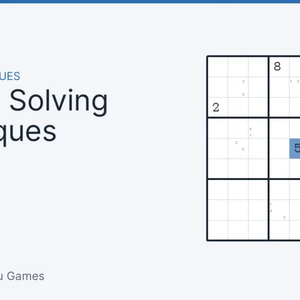 Sudoku Techniques: A Solver’s Method Guide — free online sudoku