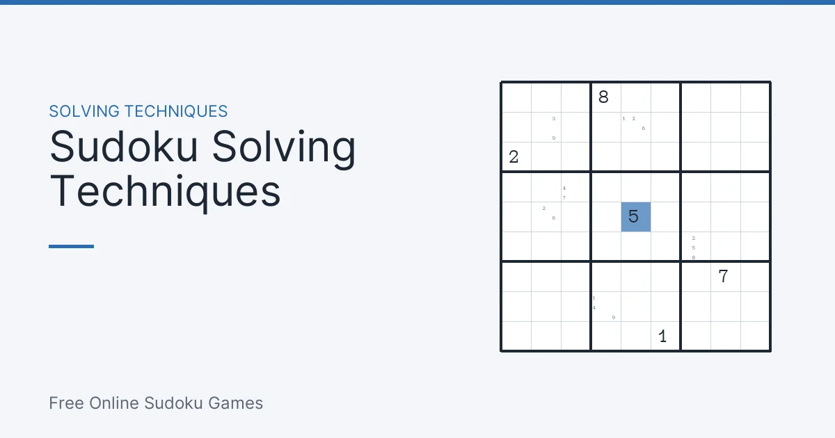Sudoku Techniques: A Solver’s Method Guide — free online sudoku